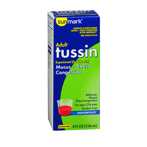 Sunmark, Tussin Cough Formula Liquid Original, 4 Oz