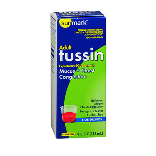 Sunmark, Tussin Cough Formula Liquid Original, 4 Oz