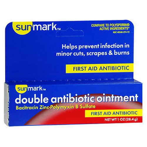 Sunmark, Double Antibiotic Ointment, 1 Oz