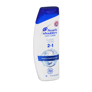 Head & Shoulders, 2-In-1 Dandruff Shampoo Plus Conditioner Classic Clean, 14.2 Oz