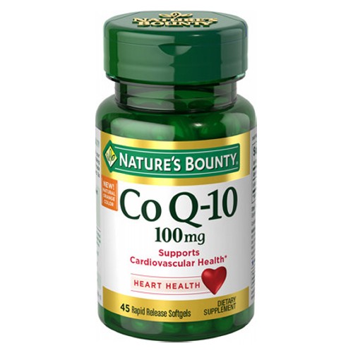 Nature's Bounty, Natures Bounty Q-Sorb Coenzyme Q-10, 100 mg, 45 Count