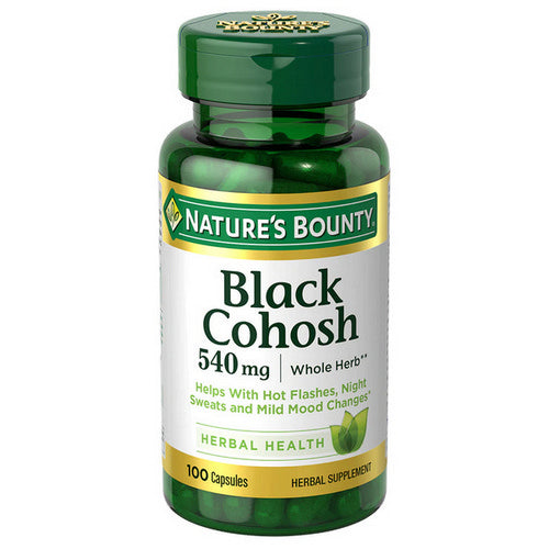 Nature's Bounty, Black Cohosh, 540 Mg, 100 Capsules