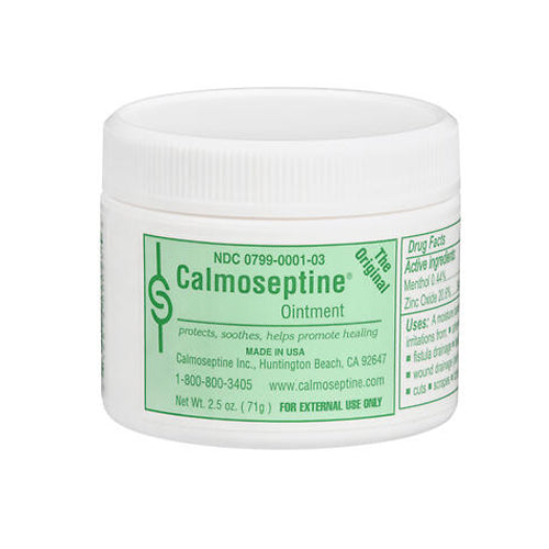 Calmoseptine, Healing Ointment Jar, 2.5 oz