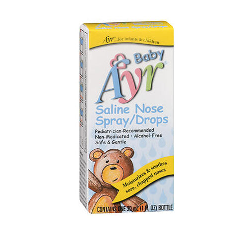 Ayr, Babys Saline Nose Spray Drops, 30 Ml