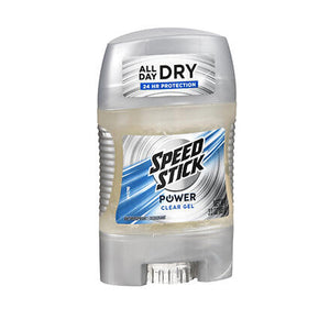 Speed Stick, Power Antiperspirant Deodorant Clear Gel, 3 Oz