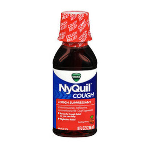 Vicks, Nyquil Cough Liquid Cherry, 8 Oz