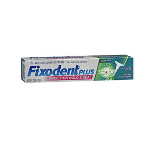 Fixodent, Plus Denture Adhesive Cream Scope, 2 Oz