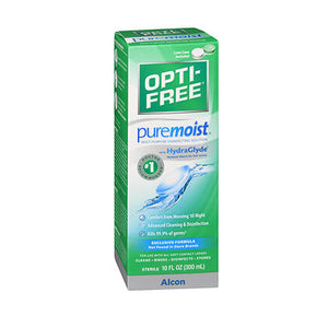 Opti-Free, Puremoist Multi-Purpose Disinfecting Solution, 10 oz