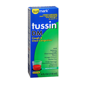 Sunmark, Tussin Dm Cough & Chest Congestion Liquid, 4 oz