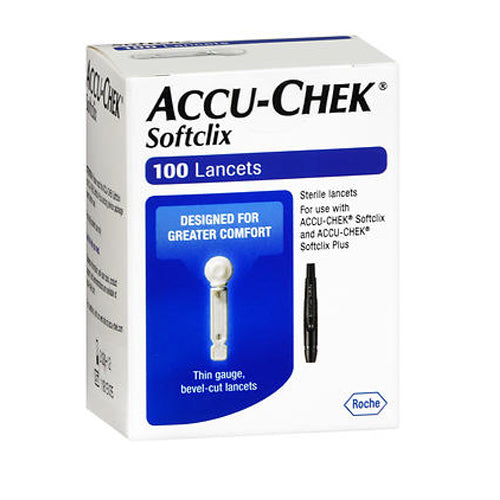 Accu-Chek, Softclix Diabetes Lancets, 100 each