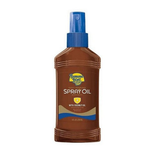 Banana Boat, Deep Tanning Spray Oil Spf 4, 8 oz