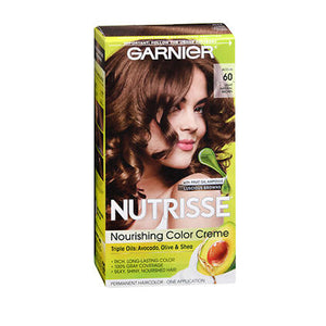 Nutrisse, Nutrisse Ultra Creme Nourishing Permanent Hair Color 60 Light Natural Brown, 1 Each