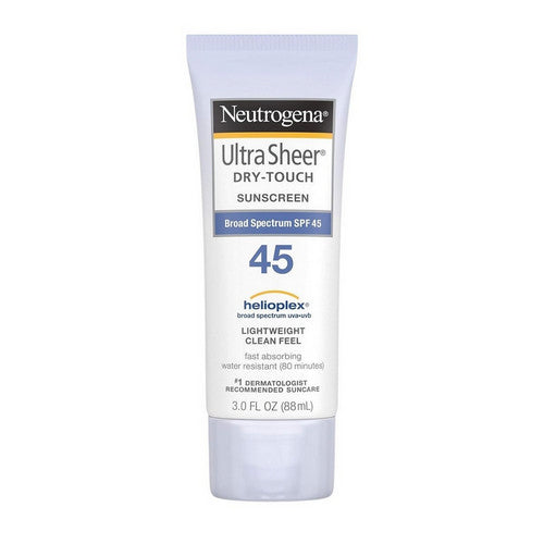 Neutrogena, Ultra Sheer Dry-Touch Sunscreen Spf 45, 3 oz