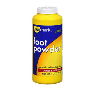 Sunmark, Foot Powder, 7 oz