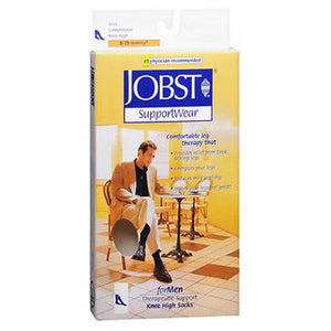 Jobst, Supportwear For Men Therapeutic Support Knee High Socks Mild Compression, 1 Pair