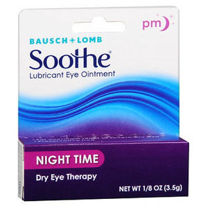 Bausch + Lomb, Soothe Nighttime Lubricant Eye Ointment, 0.13 oz