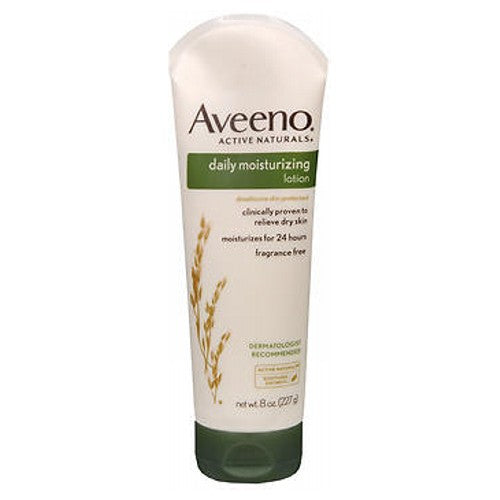 Aveeno, Daily Moisturizing Body Lotion Fragrance Free, 8 Oz