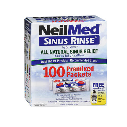 Neilmed, Sinus Rinse Premixed Packets, Box Of 100
