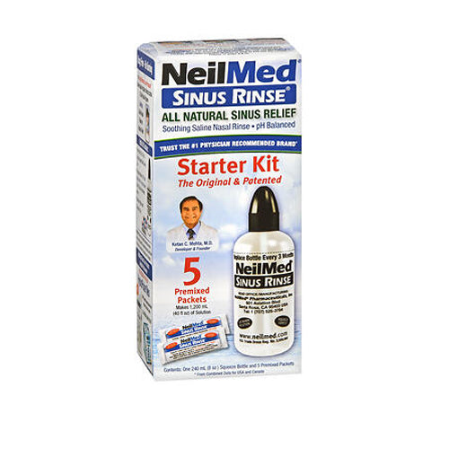 Neilmed, Sinus Rinse Starter Kit, 1 each
