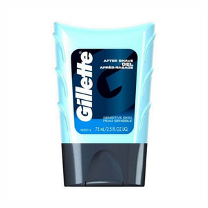 Gillette, After Shave Gel For Sensitive Skin, 2.5 oz