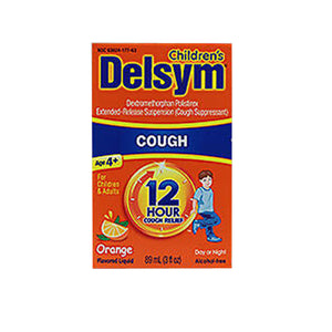 Delsym, Children'S 12 Hour Cough Relief Liquid Orange, 3 Oz