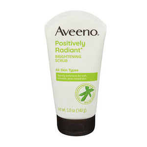 Aveeno, Positively Radiant Brightening And Exfoliating Face Scrub, 5 oz