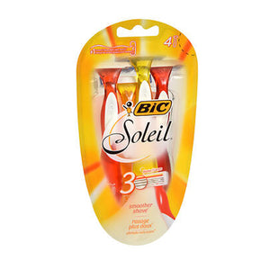 Bic, Soleil Smooth Razors, 4 Each