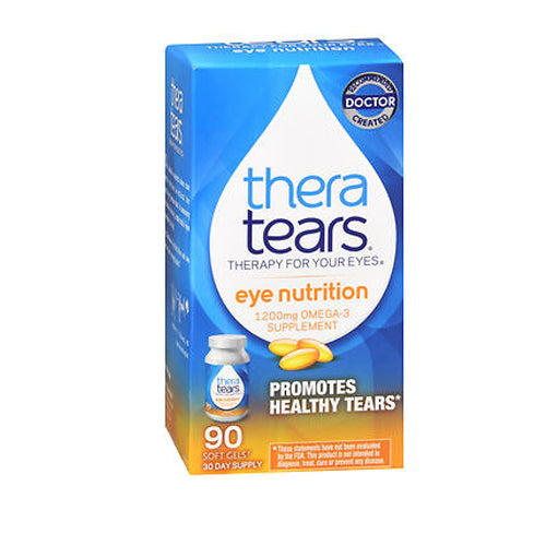Theratears, Eye Nutrition Omega-3 Soft Gels, 1200 Mg, 90 Count