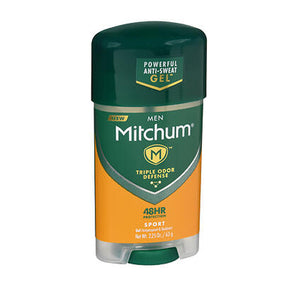 Mitchum, Men Triple Odor Defense Anti-Perspirant & Deodorant Gel Sport, 2.25 Oz