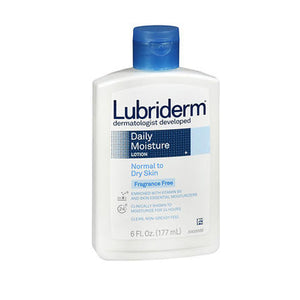 Lubriderm, Daily Moisture Lotion, 6 Oz