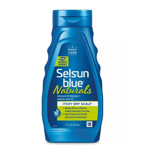 Selsun Blue, Naturals Antidandruff Shampoo Itchy Dry Scalp, 11 Oz