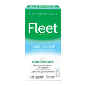 Fleet, Fleet Liquid Glycerin Suppositories, Count of 4