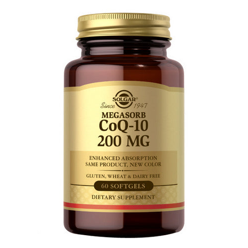 Solgar, Megasorb CoQ-10, 200 mg, 60 S Gels