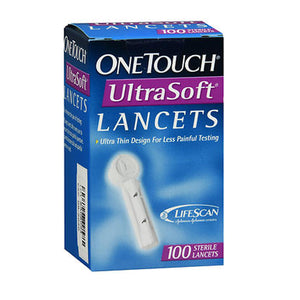 Onetouch, Onetouch Ultrasoft Lancets, 100 each