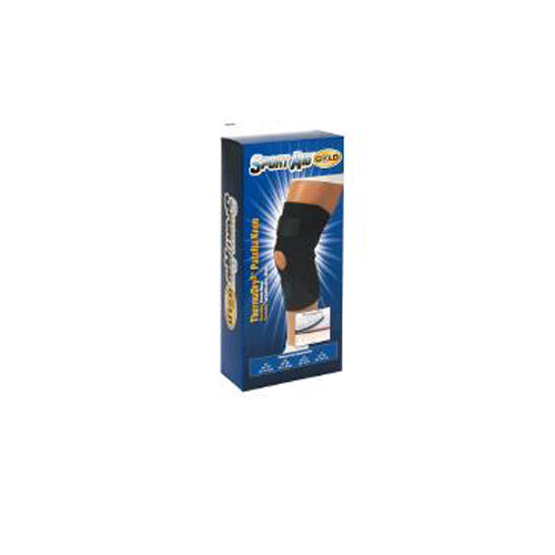 Sport Aid, Sport Aid Knee Wrap Thermadry Open Patella S-A Gold X-Large, 1 Each