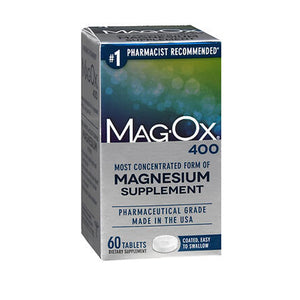Magox, Mag-Ox 400 Magnesium, 60 tabs