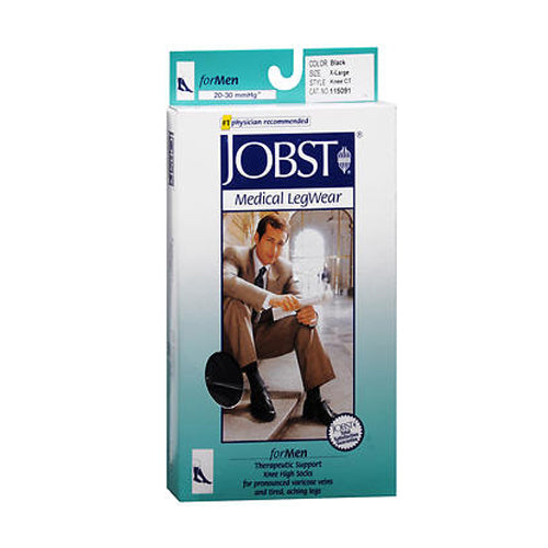 Jobst, Jobst Firm Support Over-The-Calf Dress Socks Black, Extra Large each