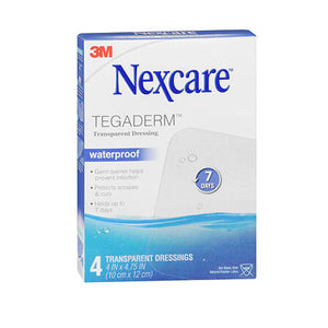 Nexcare, Nexcare Tegaderm Transparent Dressings, 4