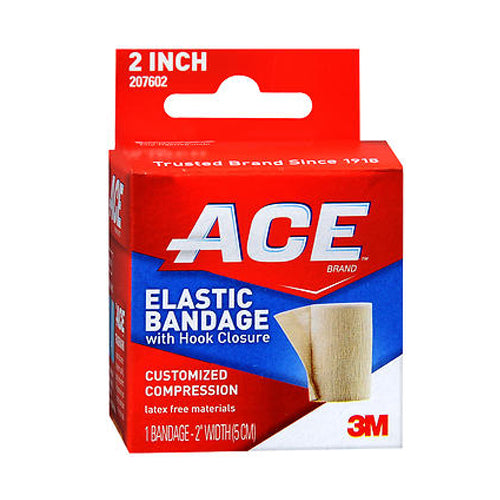 Ace, Ace Elastic Bandage With Hook Closure, 2 inches 1 each