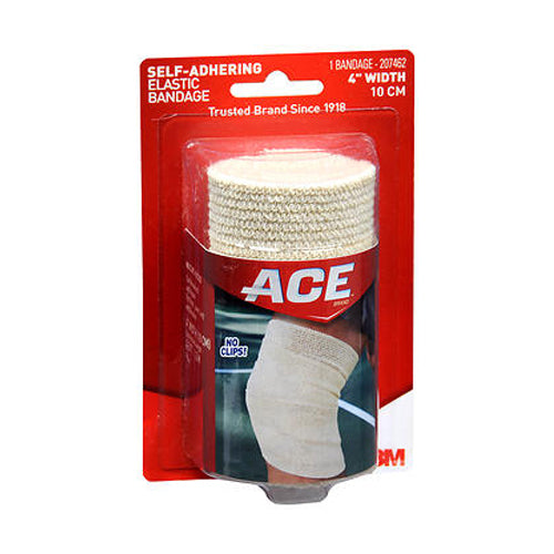 Ace, Ace Self-Adhering Elastic Bandage, 4 inches 1 each