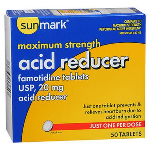 Sunmark, Sunmark Acid Reducer, 20 mg 50 tabs