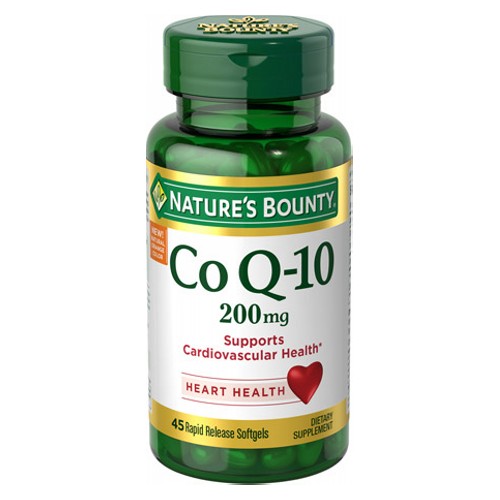 Nature's Bounty, Nature's Bounty Co Enzyme Q10, 200 mg, 45 sgels
