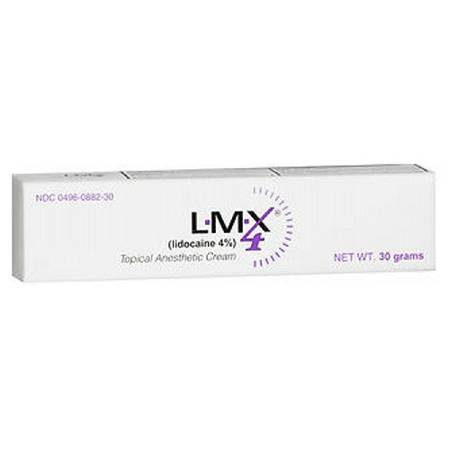 Lmx, Lmx 4% Topical Anesthetic Cream, Count of 1