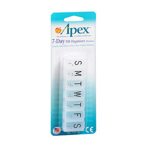 Apex 7-Day Pill Organizer Medium 1 each by Carex