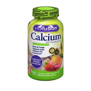 Vitafusion, Vitafusion Calcium Gummy Vitamins For Adults, 500 Mg, 100 each