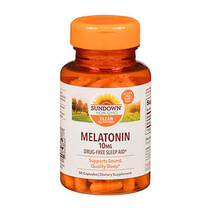 Sundown Naturals, Sundown Naturals Melatonin, 10 mg, 90 caps