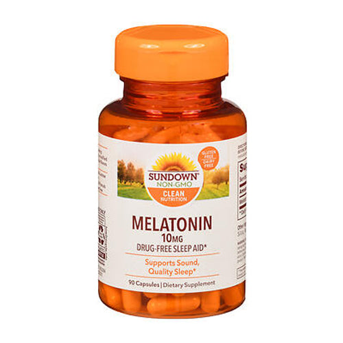 Sundown Naturals, Sundown Naturals Melatonin, 10 mg, 90 caps