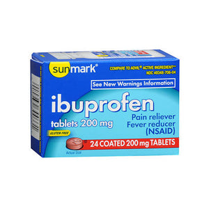 Sunmark, Sunmark Ibuprofen, 200 mg, 24 each