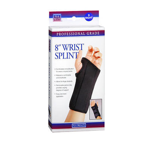 Bsn-Jobst, Fla Orthopedics Prolite Wrist Splint Brace Right, Black Small 1 each