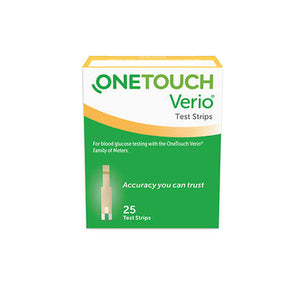 Onetouch, Onetouch Verio Test Strips, 25 each
